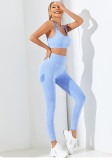 Yoga Suit Women's Autumn And Winter Sports Tank Bra High Waist Butt Lift Stretch Yoga Trousers