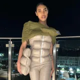 Women's Autumn And Winter Street Versatile Strapless Zipper Ladies Pad Vest