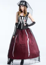 Halloween costumes skeleton costumes