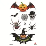 Halloween Funny Scar Tattoo Sticker