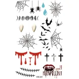 Halloween Funny Scar Tattoo Sticker