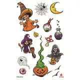 Halloween Funny Scar Tattoo Sticker