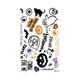 Halloween Funny Scar Tattoo Sticker