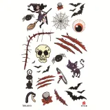 Halloween Funny Scar Tattoo Sticker