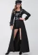 Halloween retro cos female pirate slit jacket performance costume