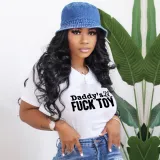 Round Neck Pullover Printed Short Sleeve Women's T-Shirt
