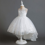 Children's Dress Princess Dress Wedding Flower Girls Tutu Dress Lace Tutu Dress