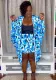 Plus Size Loose Two Piece Striped Printed Shorts Set