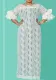 Plus Size Women Lace Maxi Dress