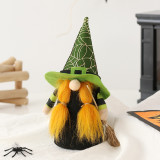 Halloween Home Party Decorations Pumpkin Faceless Forest Old Man Witch Doll Ornament