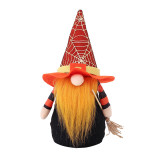 Halloween Home Party Decorations Pumpkin Faceless Forest Old Man Witch Doll Ornament