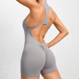 Women Yoga Pants Backless Sports Jumpsuit