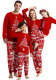 Christmas printed home clothes for the whole family