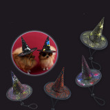 Halloween Pet Hat Witch Hat Pumpkin Funny Dog Pet Party Supplies