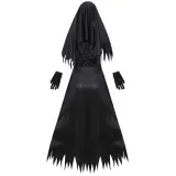 Halloween zombie nun cosplay cosplay zombie vampire demon costume