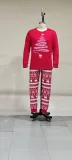 Christmas printed home clothes for the whole family
