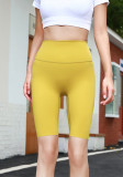 Pantalones cortos deportivos de cintura alta para mujer, pantalones cortos de Yoga, pantalones deportivos para correr, pantalones de ciclismo
