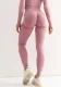 Seamless Yoga Pants Buttocks Breathable Yoga Wear Tight Fitting High Waist Sports Basic Fitness Leggings