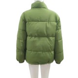 Plus Size Damen Warmer Mantel Winter Puffer Kleidung Dowm Jacke