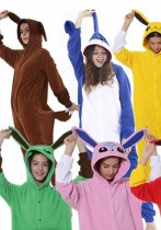 Tier-Cartoon-Einteiler-Pyjama, Fleece, Tier-Einteiler, Paar-Stil, Heimkleidung