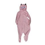 Fleece Halloween cartoon dier eendelige pyjama paar pyjama