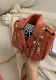 Women Uniform Bag Turndown Collar Jacket Style Bag