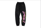 Hip-Hop Singer Letter Printed Male And Female Couple Spring And Autumn Hoodies Sweatpants Set