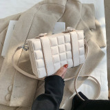 Spring Box Bag Modestijl Kleine vierkante tas Dubbele riem Crossbody tas met enkele schouder