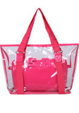 Transparente Sommer-Einkaufstasche, beliebte Strandtasche für Damen