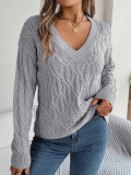 Women Fall/Winter Casual Solid Long Sleeve Turtleneck Sweater