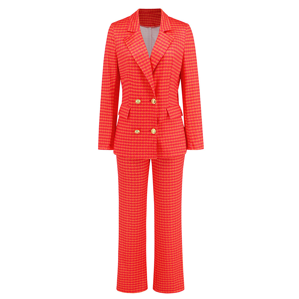 White Blazer Set Out Women Winter Work Wear Full Sleeve Ruffles Blazers  Pencil Pants Suit Two Piece Set Out Office Lady Outfits From Baldwing,  $81.81