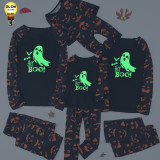 Halloween Home Wear Parent-Child Wear Long-Sleeved Spring And Autumn Pajamas Set