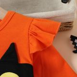 Girls Spring And Autumn Long Sleeve Dress Trendy Baby Girl Halloween Dress Children's Cartoon Princess Dress