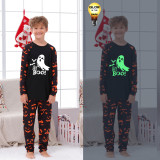 Halloween Home Wear Parent-Child Wear Long-Sleeved Spring And Autumn Pajamas Set