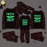 Halloween Home Wear Parent-Child Wear Long-Sleeved Spring And Autumn Pajamas Set