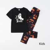 Halloween Home Wear Parent-Child Wear Long-Sleeved Spring And Autumn Pajamas Set