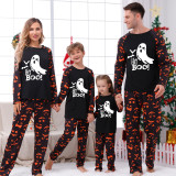 Halloween Home Wear Parent-Child Wear Long-Sleeved Spring And Autumn Pajamas Set