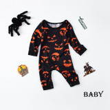 Halloween Home Wear Parent-Child Wear Long-Sleeved Spring And Autumn Pajamas Set