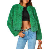 Women Winter Fur Plush Jackets