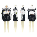 Women Autumn and Winter Detachable Printed Jacket