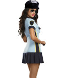Halloween Cos Costume Female Police Costume Cosplay Party Performance Costume
