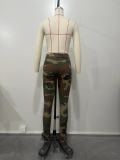 Women Camouflage Cargo Pants