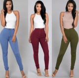 Women Summer Stretch Candy Casual Jeans
