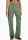 Summer Casual Army Green Cargo Pants Women's Trendy High Waist Slim Fit Trousers