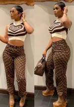 Women Slit Casual Pants
