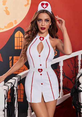 Sexy Night Clothes Nurse Cosplay Uniform Temptation Sexy Lingerie Set