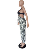 Women's Camouflage Overalls Pants