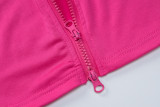 Women's Autumn Fashion Slim Solid Color Three-Piece Pants Set For Women