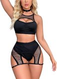 Sexy Hollow Bra Panty Lingerie Sexy Two Pieces Two Piece Underwear Set