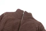 Autumn Women Zippered Turtle Collar Padded Jacket